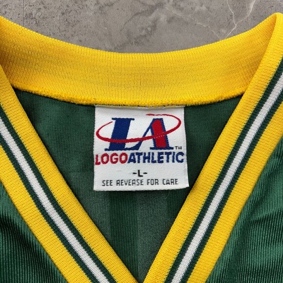 90s Vintage Green Bay Packers Jersey Mens Large Reggie White Logo Athletic NFL - Picture 6 of 10